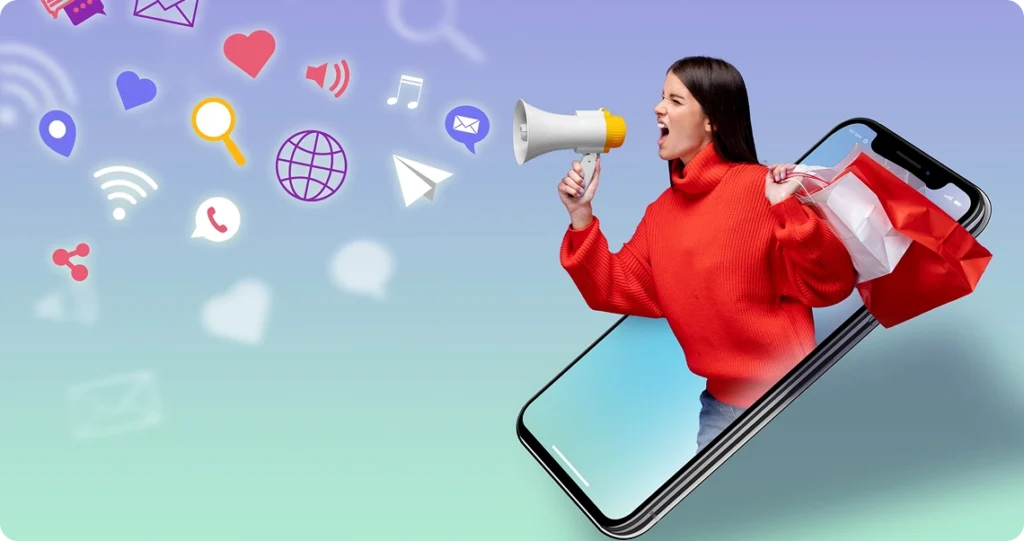 Digital marketing expert promoting a mobile app to increase downloads and engagement in Dubai